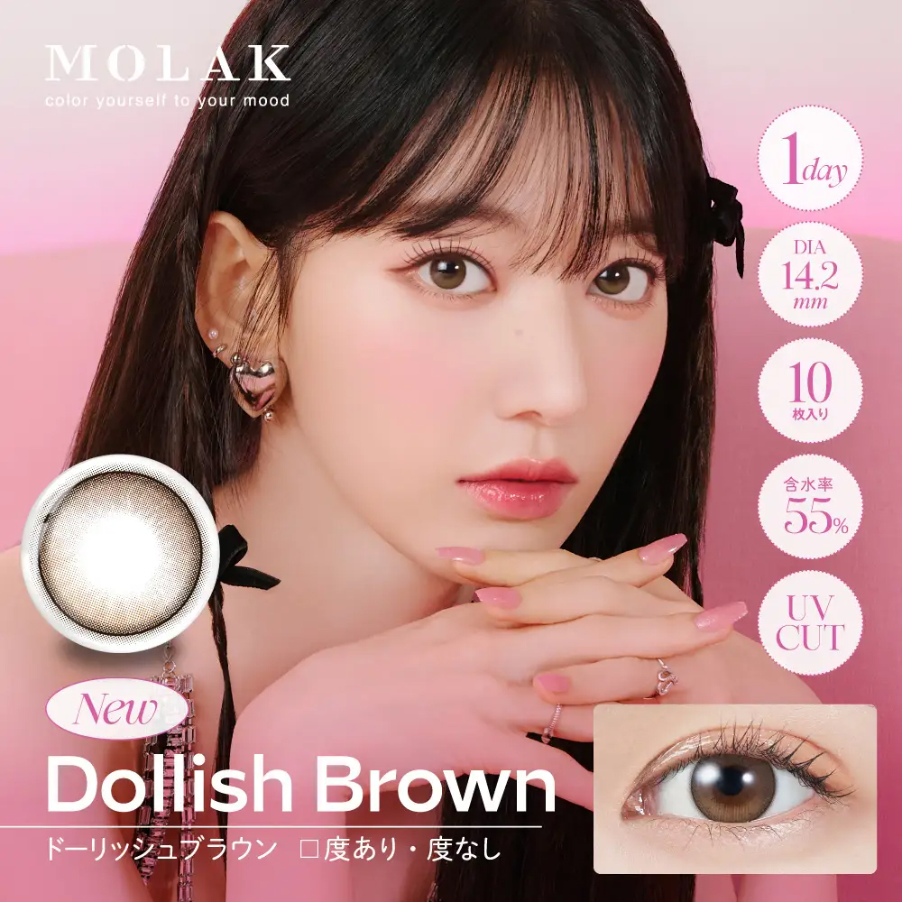 Dollish Brown 1day